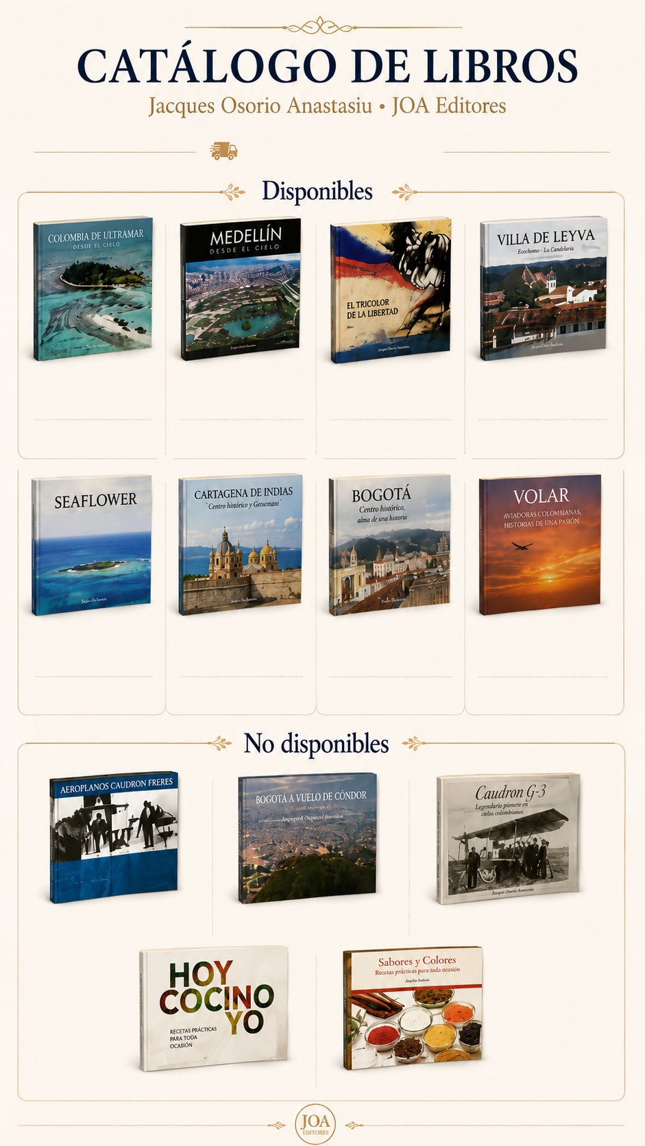Catalog preview — Colombia Celestial